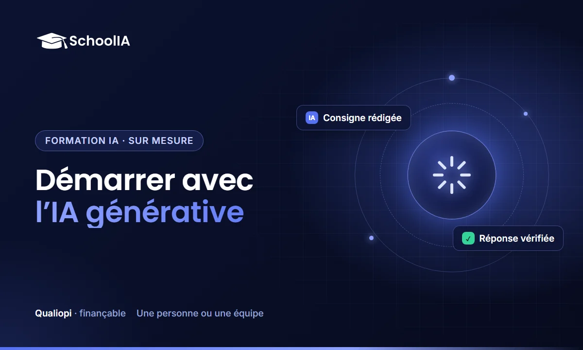 Formation Démarrer avec l’IA générative