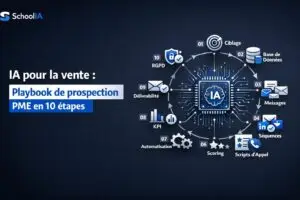 IA pour la vente : playbook de prospection PME en 10 étapes