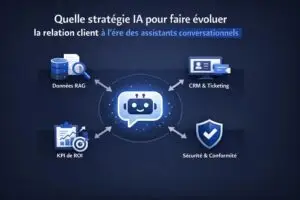 Quelle stratégie IA pour faire évoluer la relation client à l’ère des assistants conversationnels