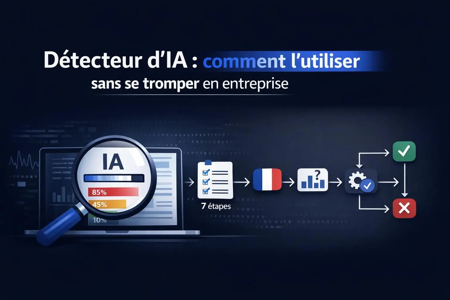 Détecteur d’IA : comment l’utiliser sans se tromper en entreprise