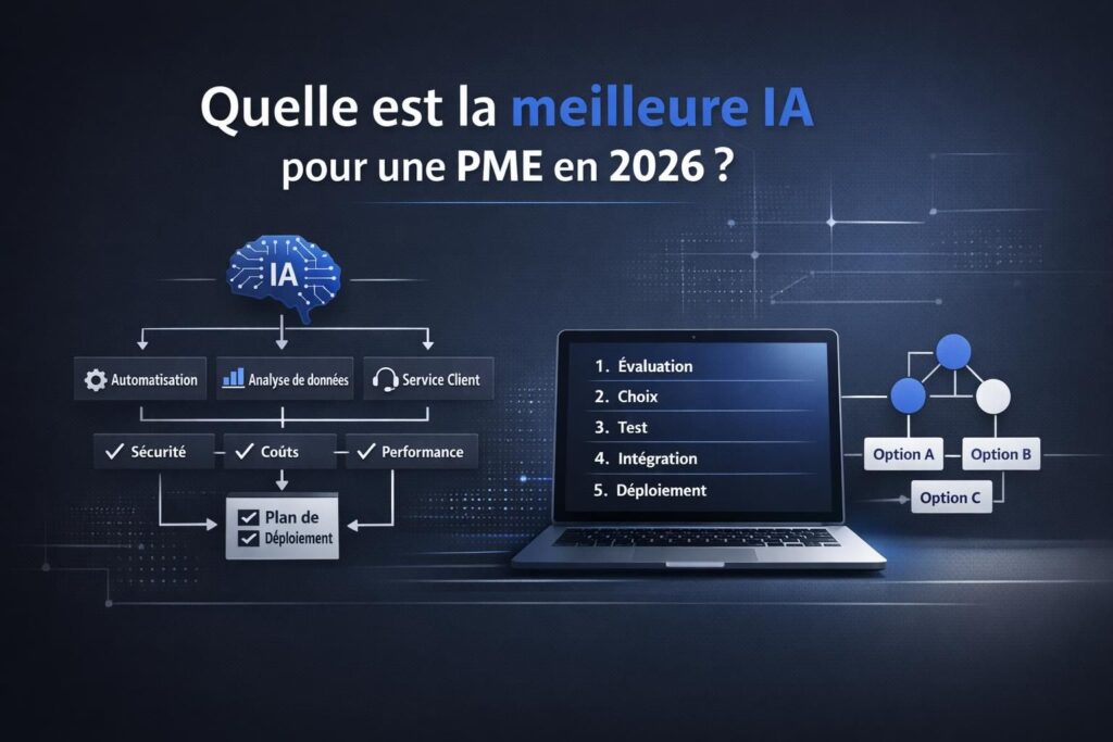 Quelle est la meilleure IA pour une PME en 2026