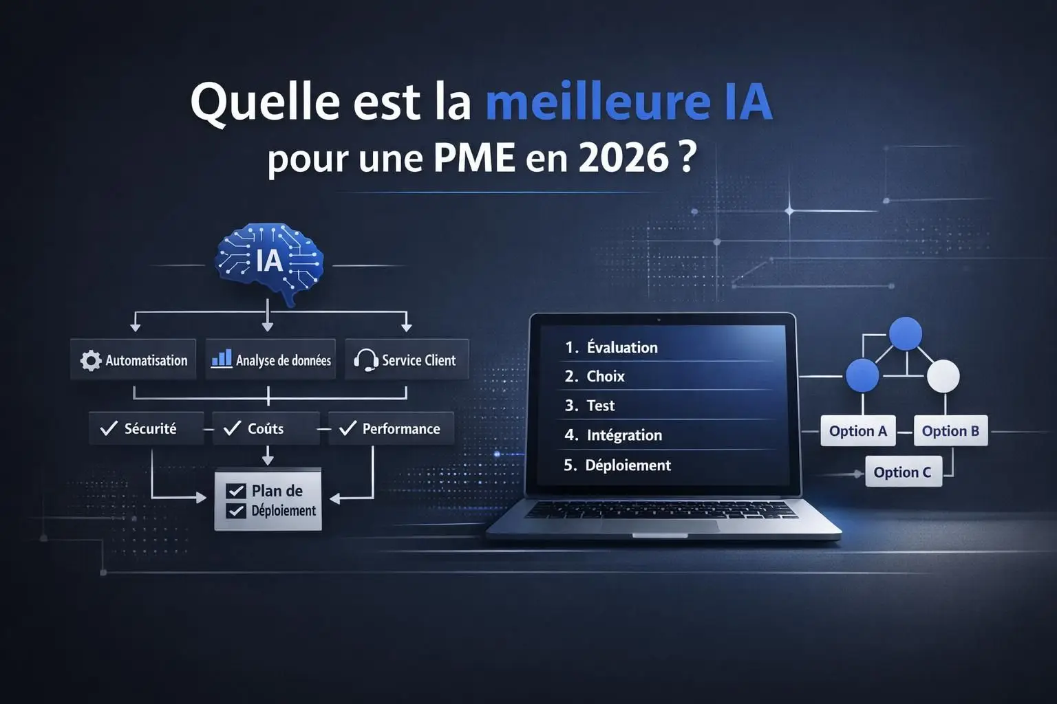 Quelle est la meilleure IA pour une PME en 2026