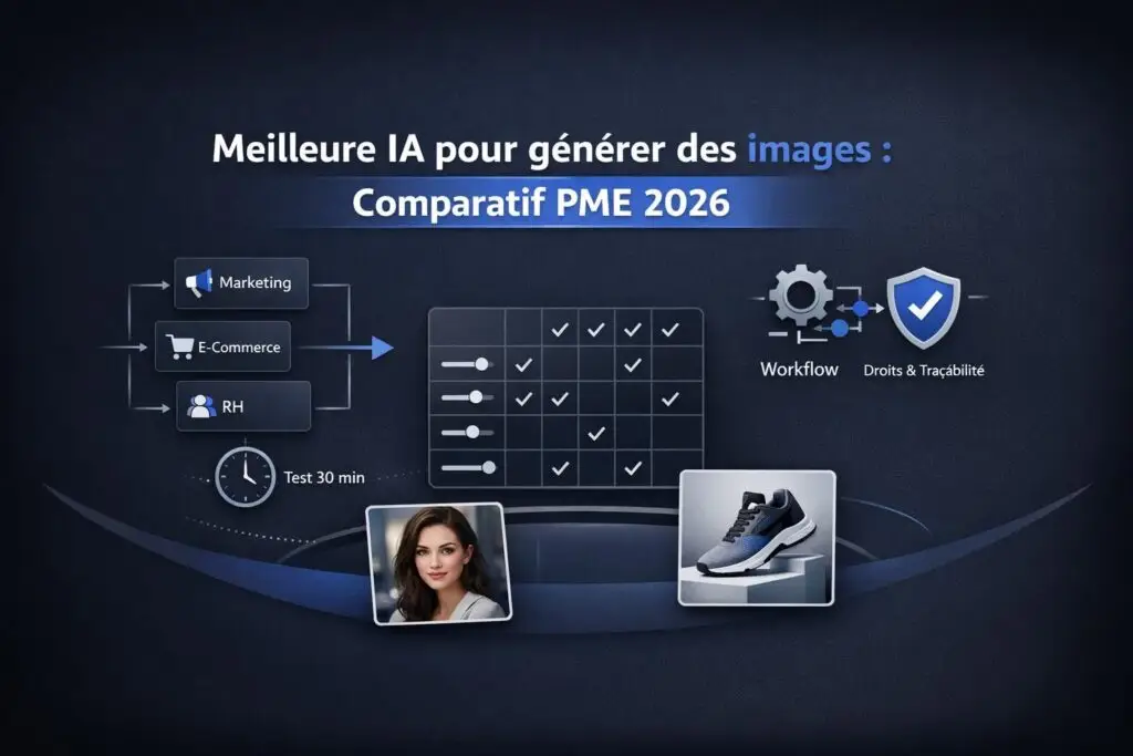 Meilleure IA pour générer des images : comparatif PME 2026