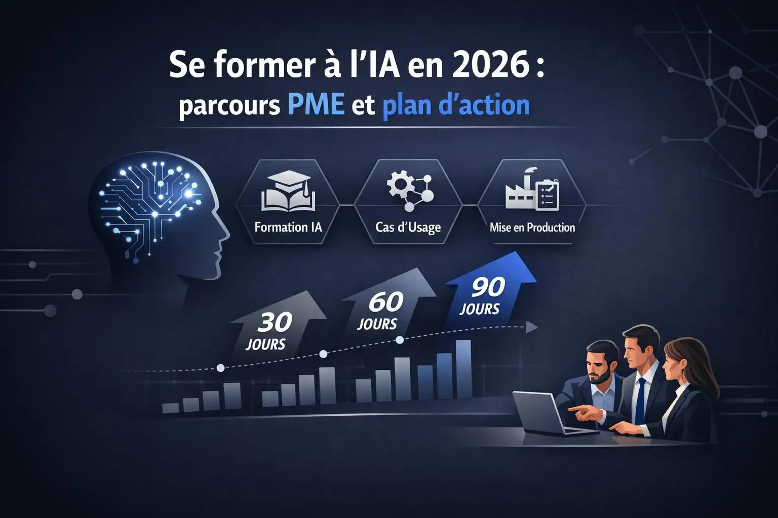 Se former à l’IA en 2026 : parcours PME et plan d’action
