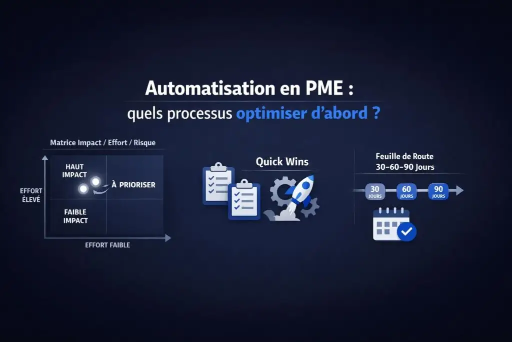 Automatisation en PME : quels processus optimiser d’abord