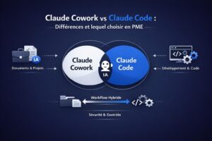 Claude Cowork vs Claude Code : différences et lequel choisir en PME
