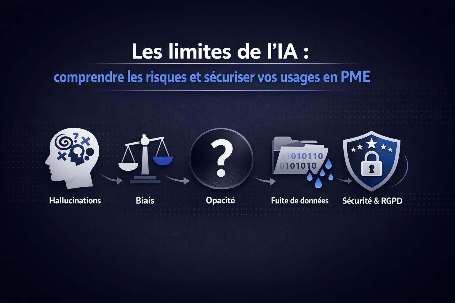 Les limites de l’IA : comprendre les risques et sécuriser vos usages en PME