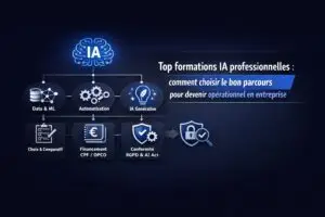 Top formations IA professionnelles : comment choisir le bon parcours pour devenir opérationnel en entreprise