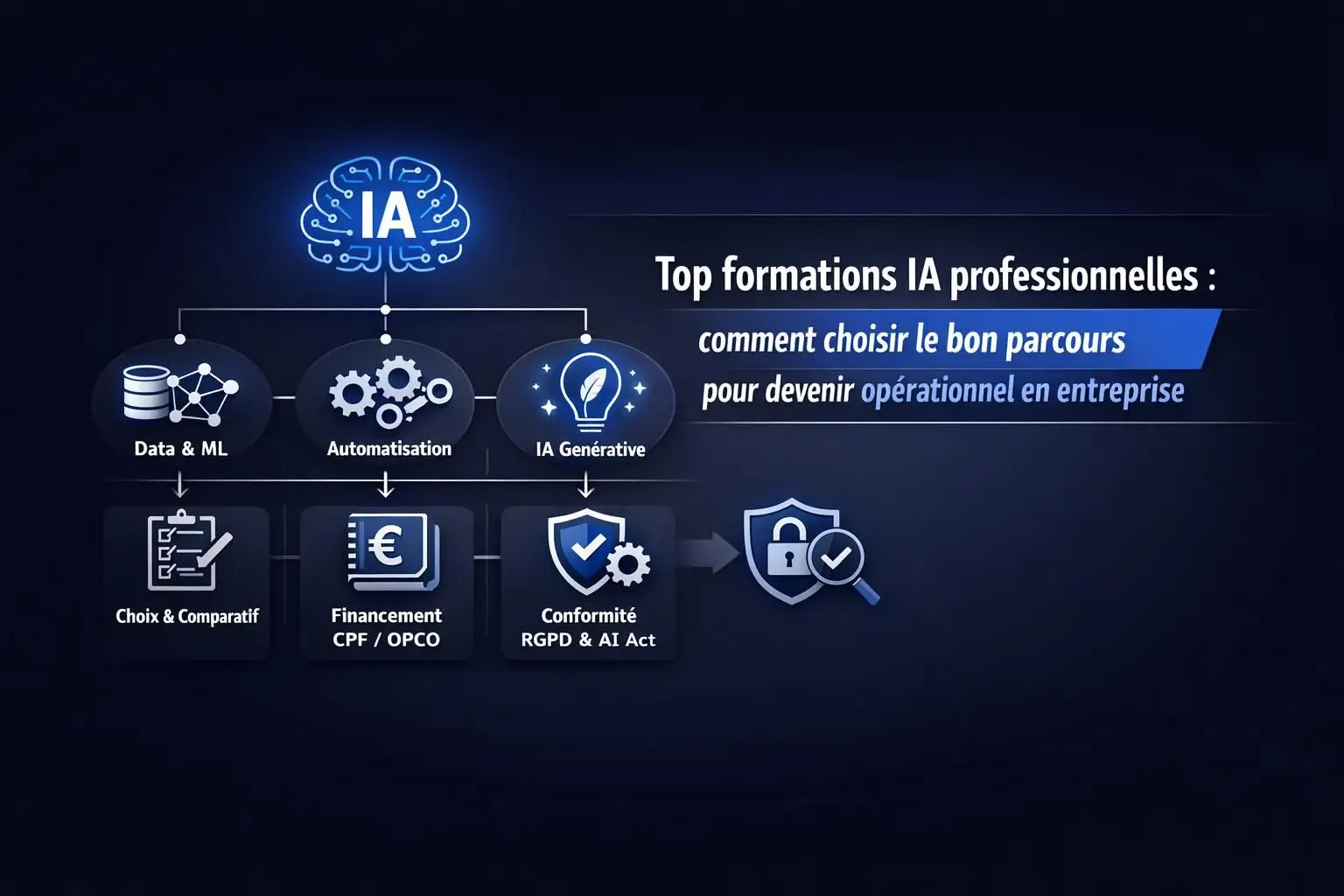 Top formations IA professionnelles : comment choisir le bon parcours pour devenir opérationnel en entreprise