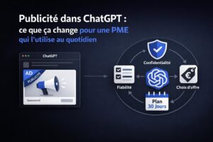 Publicité dans ChatGPT : ce que ça change pour une PME qui l’utilise au quotidien